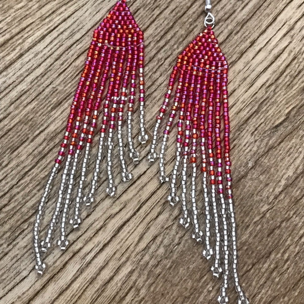 VC Design beaded earrings